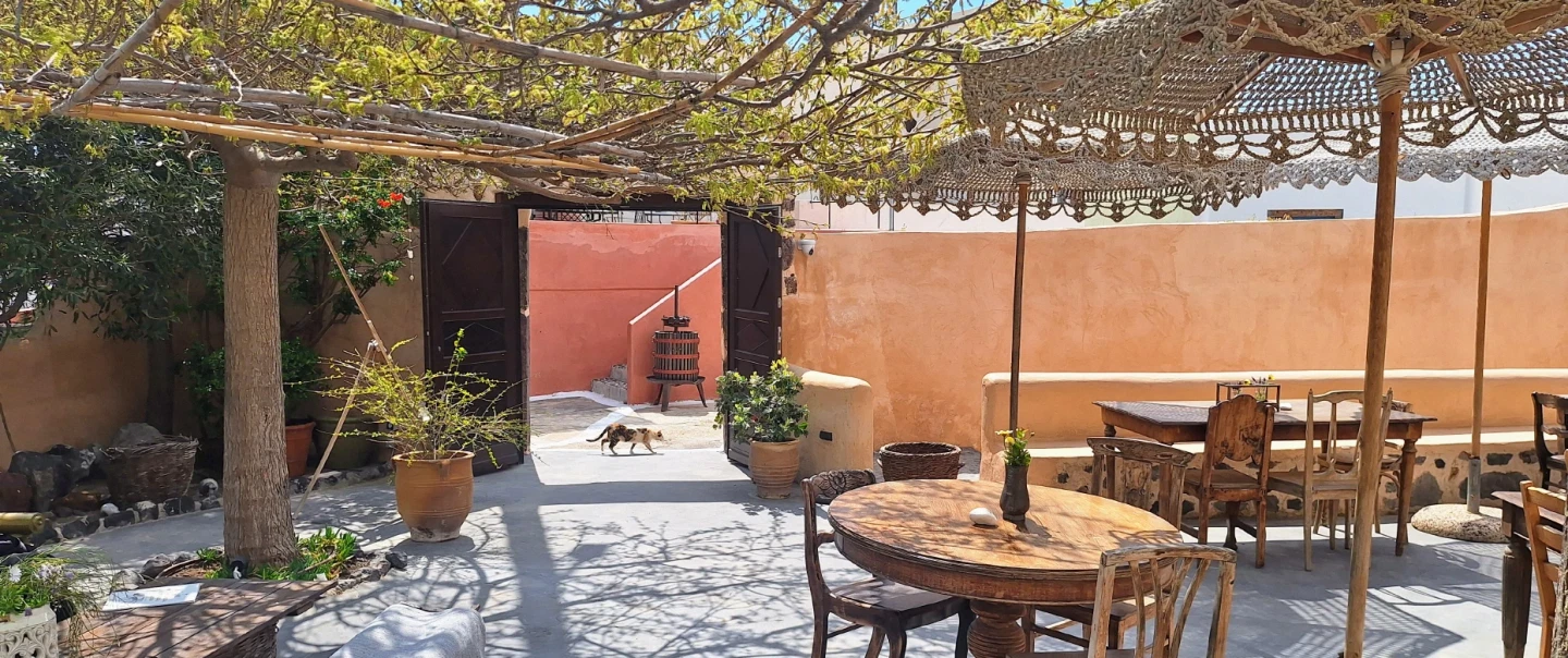 Artisan Tour in Megalochori, Santorini: jewelry, leather, wood carving, and a pan-pipe workshop.
